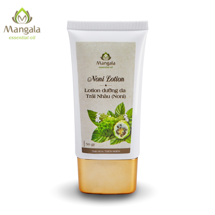 Lotion Tinh Dầu NONI - Nguyên Liệu Thiên Nhiên - Mangala 50gr - LOTION CHỐNG KHÔ DA và TRỊ LIỆU TỪ TINH CHẤT THIÊN NHIÊN