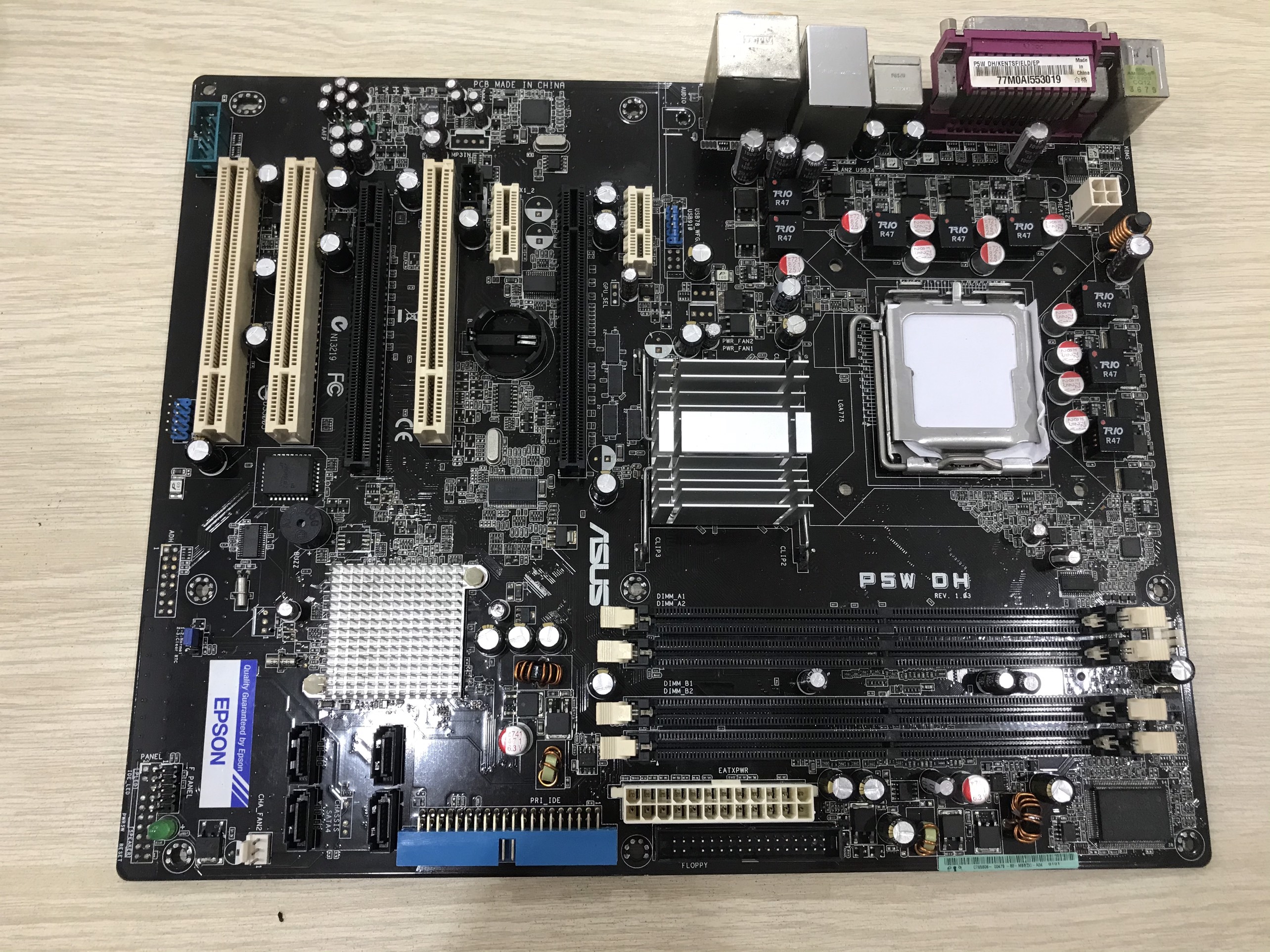 Mainboard asus p5w dh - hàng chính hãng - ktc shop