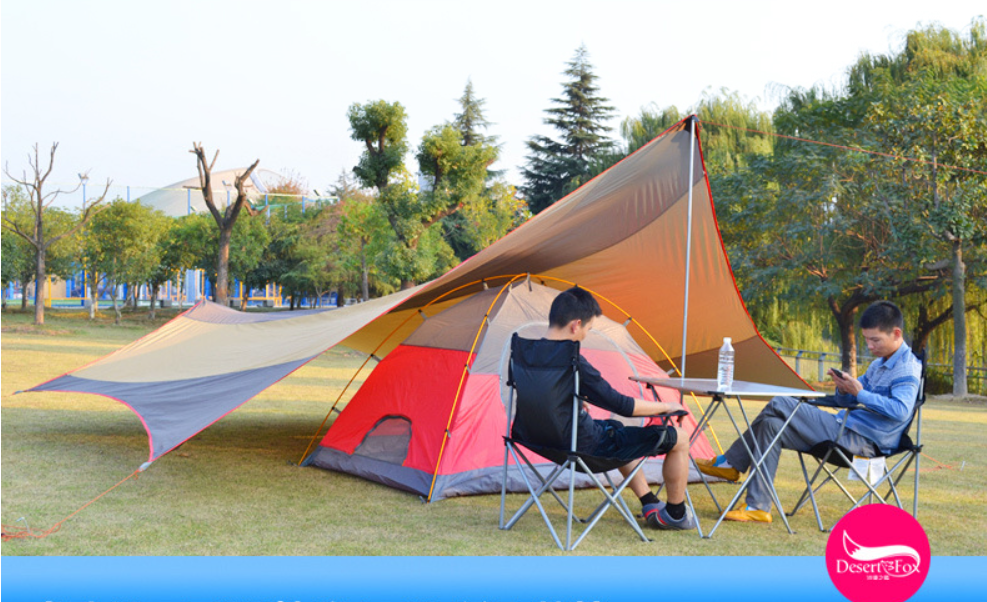 Tấm tank LỚN Desert Fox tăng bạt che lều tăng lều che nắng bạt lót cắm trại dày