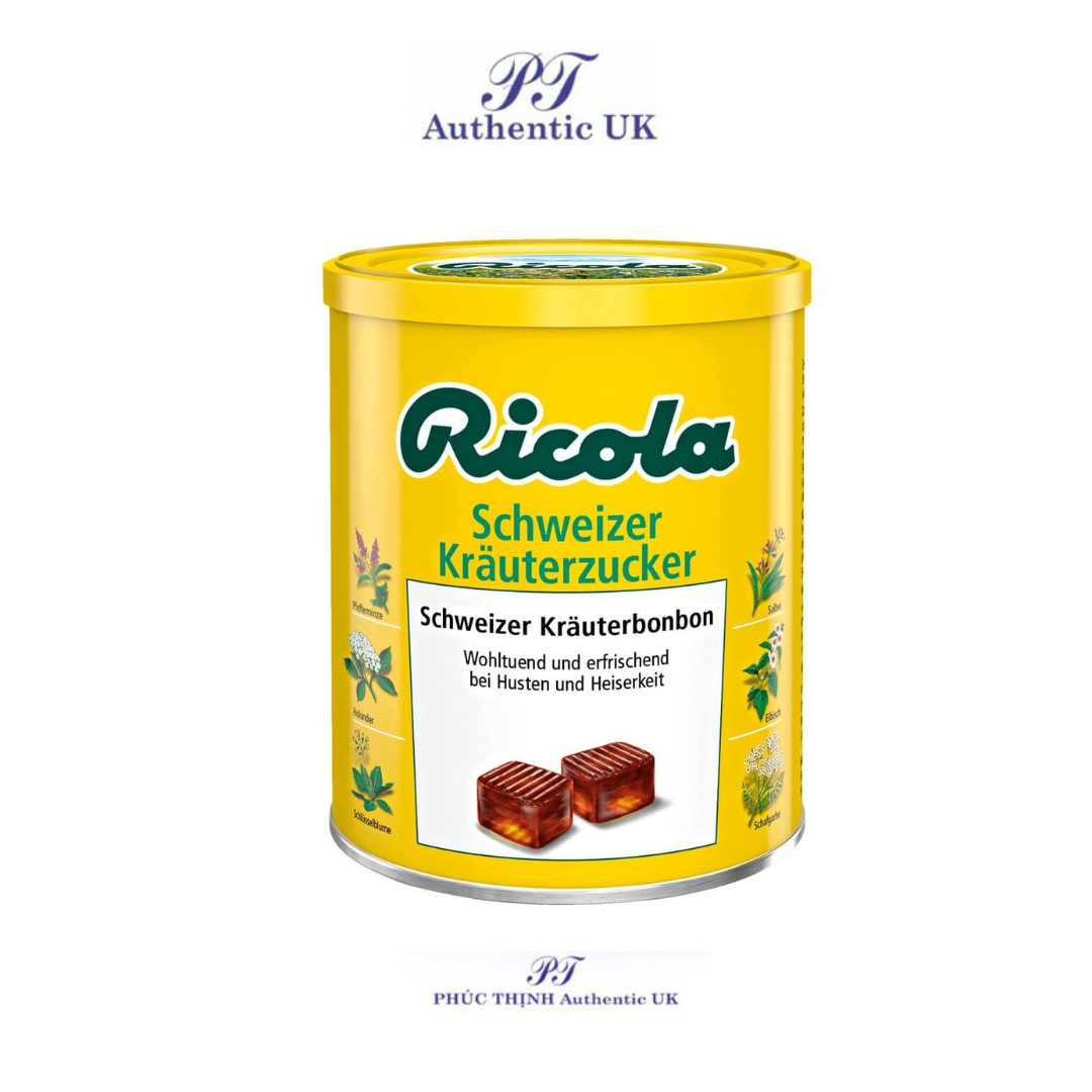 Kẹo ngậm ho thảo mộc ricola 250g của đức