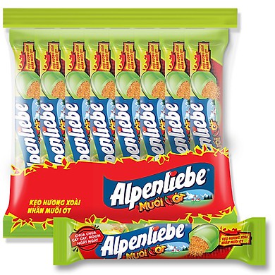 [HCM][SIÊU HOT] 1 THỎI KẸO ALPENLIEBE HƯƠNG XOÀI NHÂN MUỐI ỚT (09 VIÊN/ THỎI) - ĂN VẶT HOT TREND GIÁ RẺ