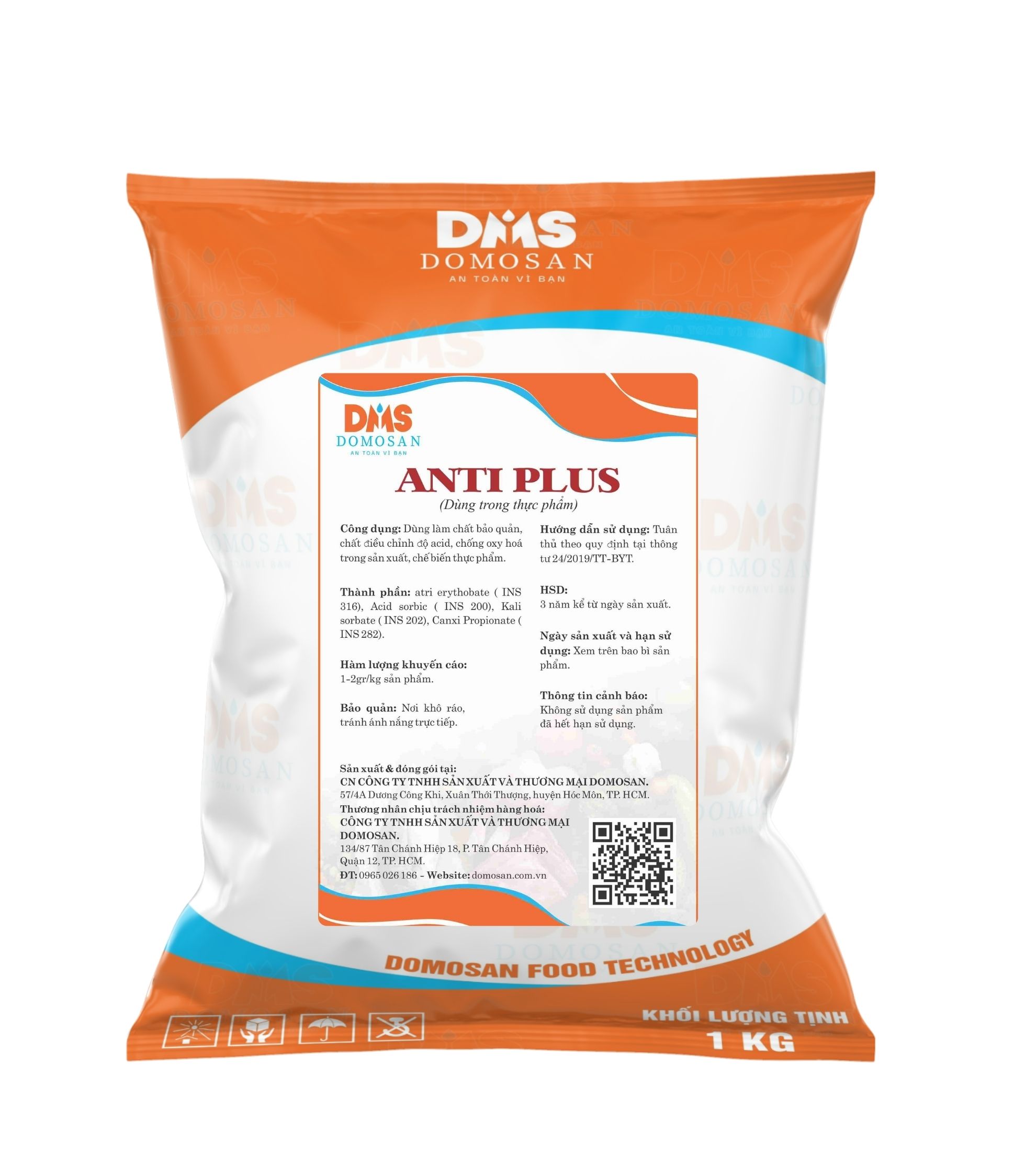 1kg anti plus chất bảo quản cao cấp an toàn cho thực phẩm