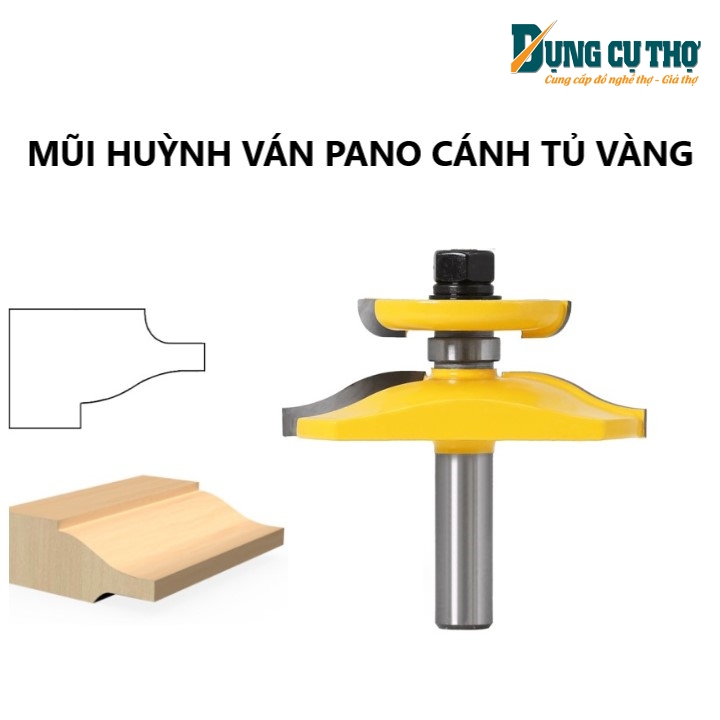 Mũi phay gỗ huỳnh ván pano cửa tủ