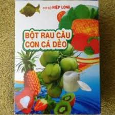 Bột rau câu con cá dẻo 1 gói 12g
