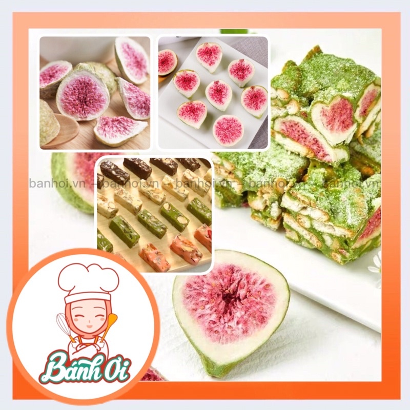 Sung sấy giòn / Sung sấy làm kẹo nougat