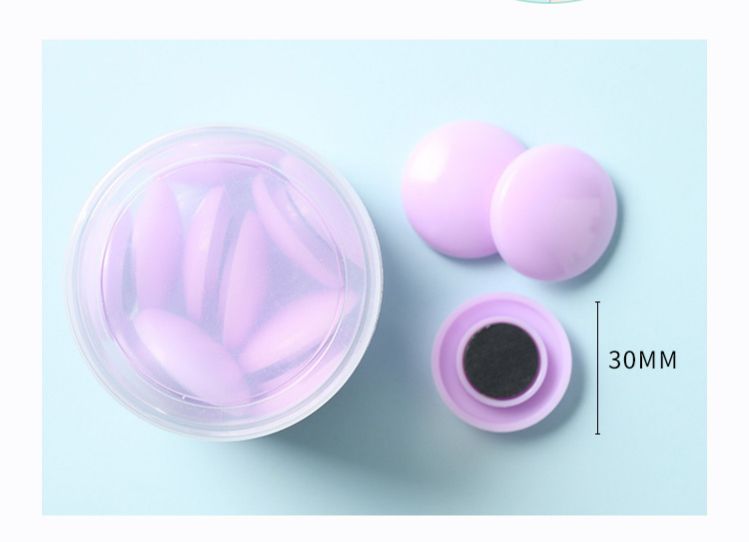 Hộp nam châm màu Pastel kẹp giấy note/ hình ảnh