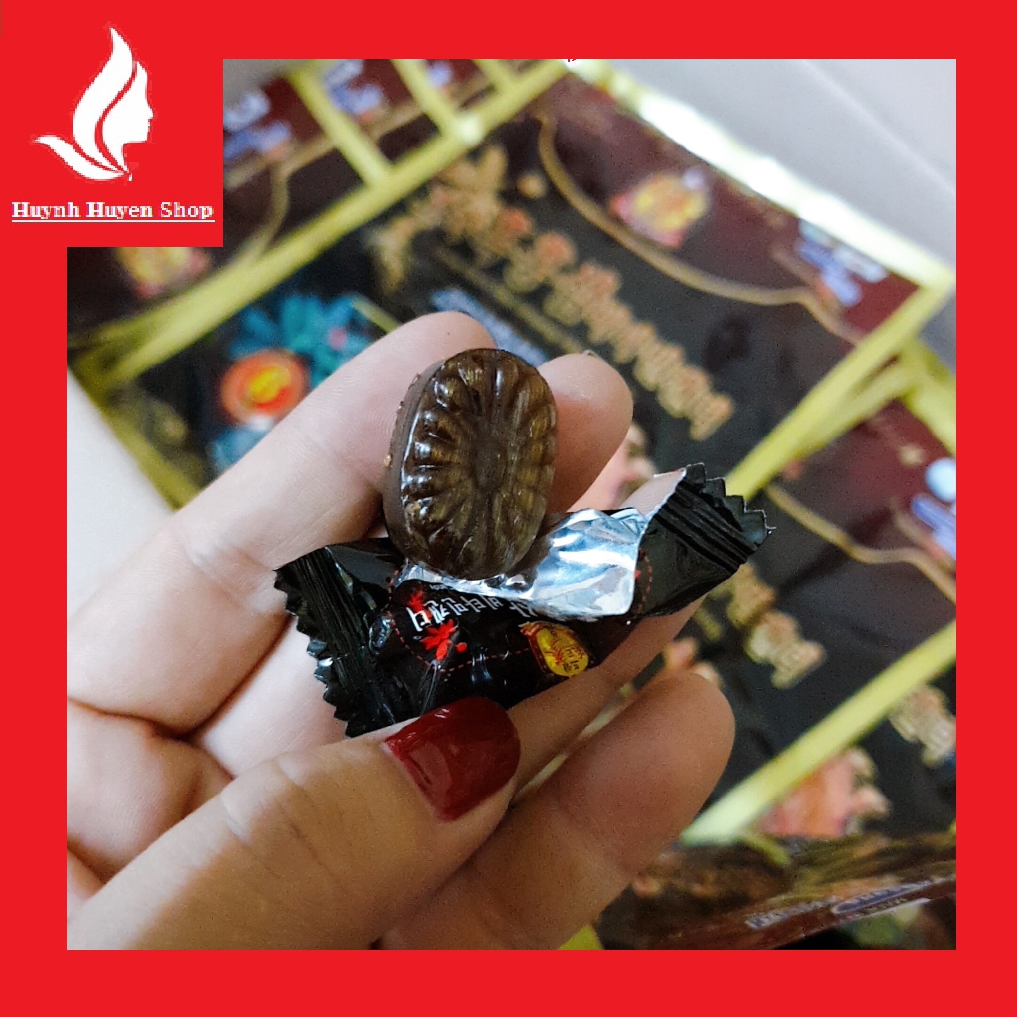 [Auth-Giá sỉ] Kẹo Hắc Sâm Korea Black Red Ginseng Vitamin Candy loại ngon bịch 300g date mới