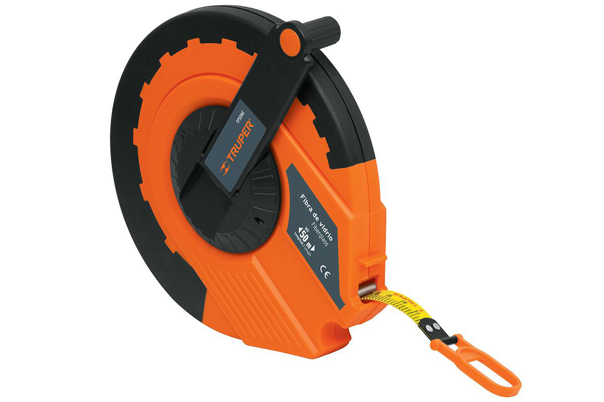 Thước dây sợi thủy tinh 50m tp50me truper - 12640