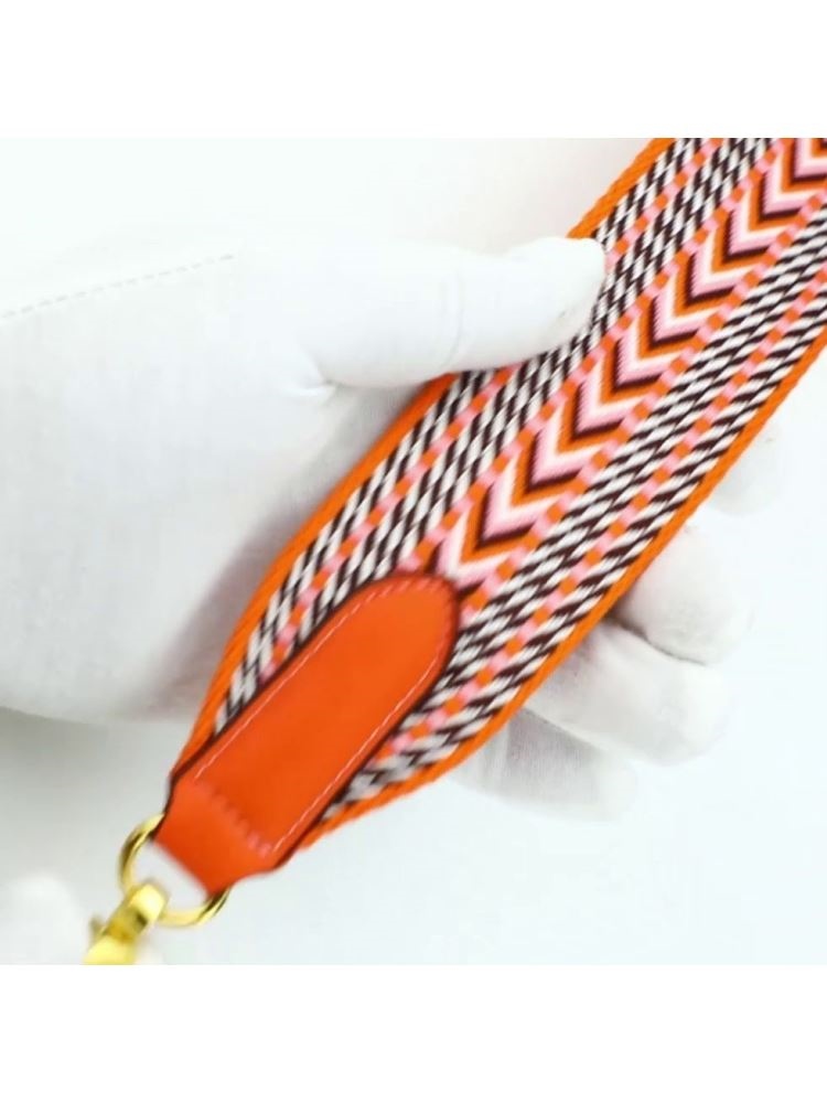 ◑❂✒ Suitable for Evelyn Shoulder Strap Bag Strap Accessories Messenger Bag Wide Shoulder Strap Kelly Longchamp Bag Belt Canvas Ribbon