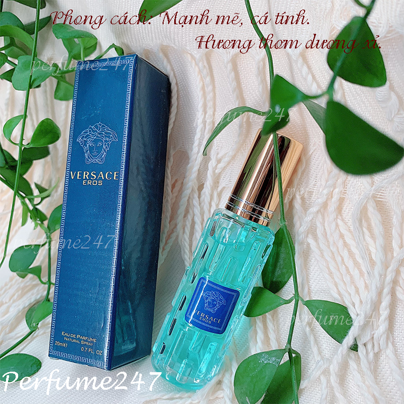 Nước hoa nam vesace eros 20ml thơm lâu cao cấp