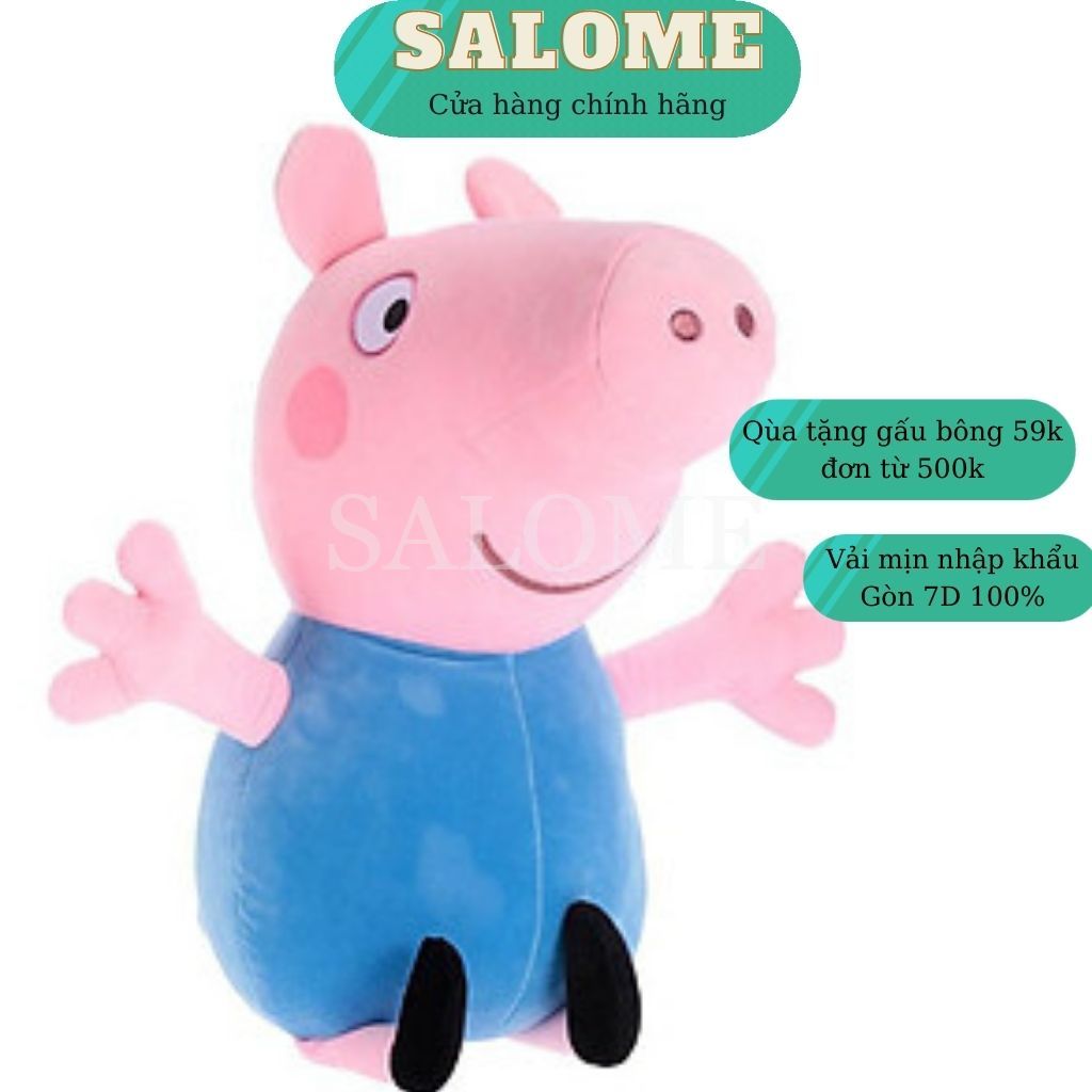 Gấu Bông Heo Peppa Size 40cm tp hcm, Heo Bông Peppa Nhân Vật Hoạt Hình Qùa Tặng Cho Bé