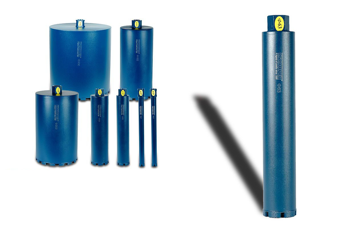 Mũi khoan rút lõi bê tông cfcooper ø 63 x 370mm - dcb63370