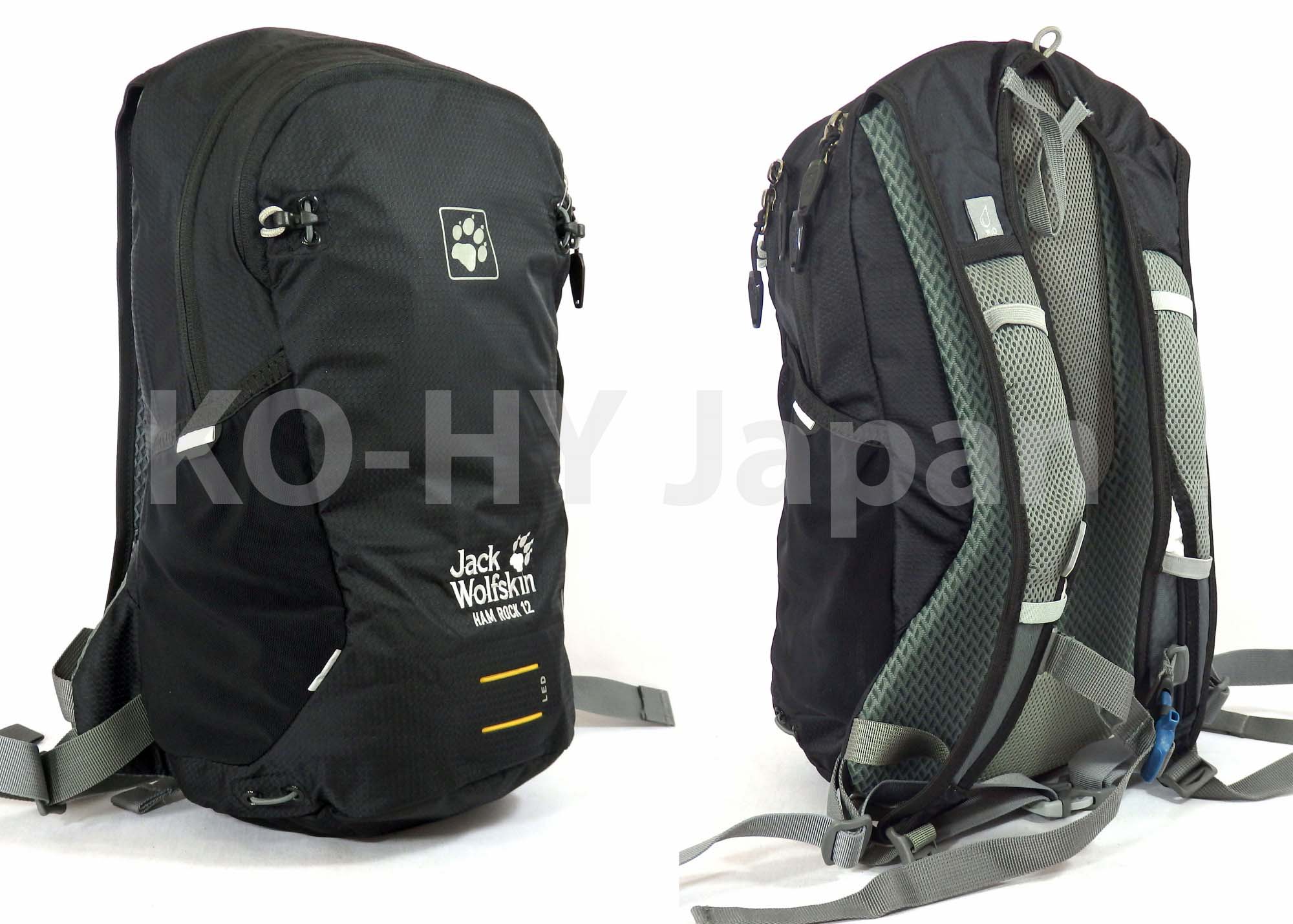 [HCM]Balo Du Lịch Jack Wolfskin HAM ROCK 12L / VELOCITY 12L kèm túi trùm chống mưa