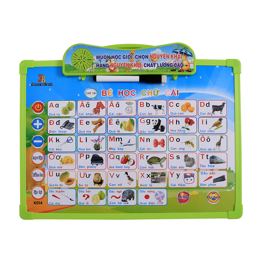 {Gía Cực Sốc} Bảng chữ cái điện tử song ngữ Anh-Việt thông minh cho bé