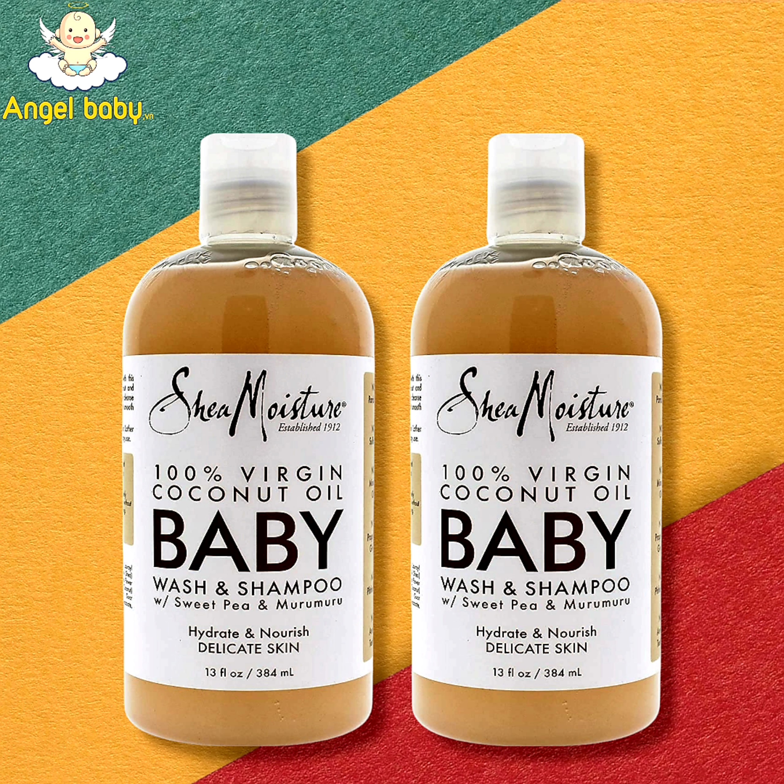 Tắm & Gội Shea Moisture Baby coconut - hương dừa