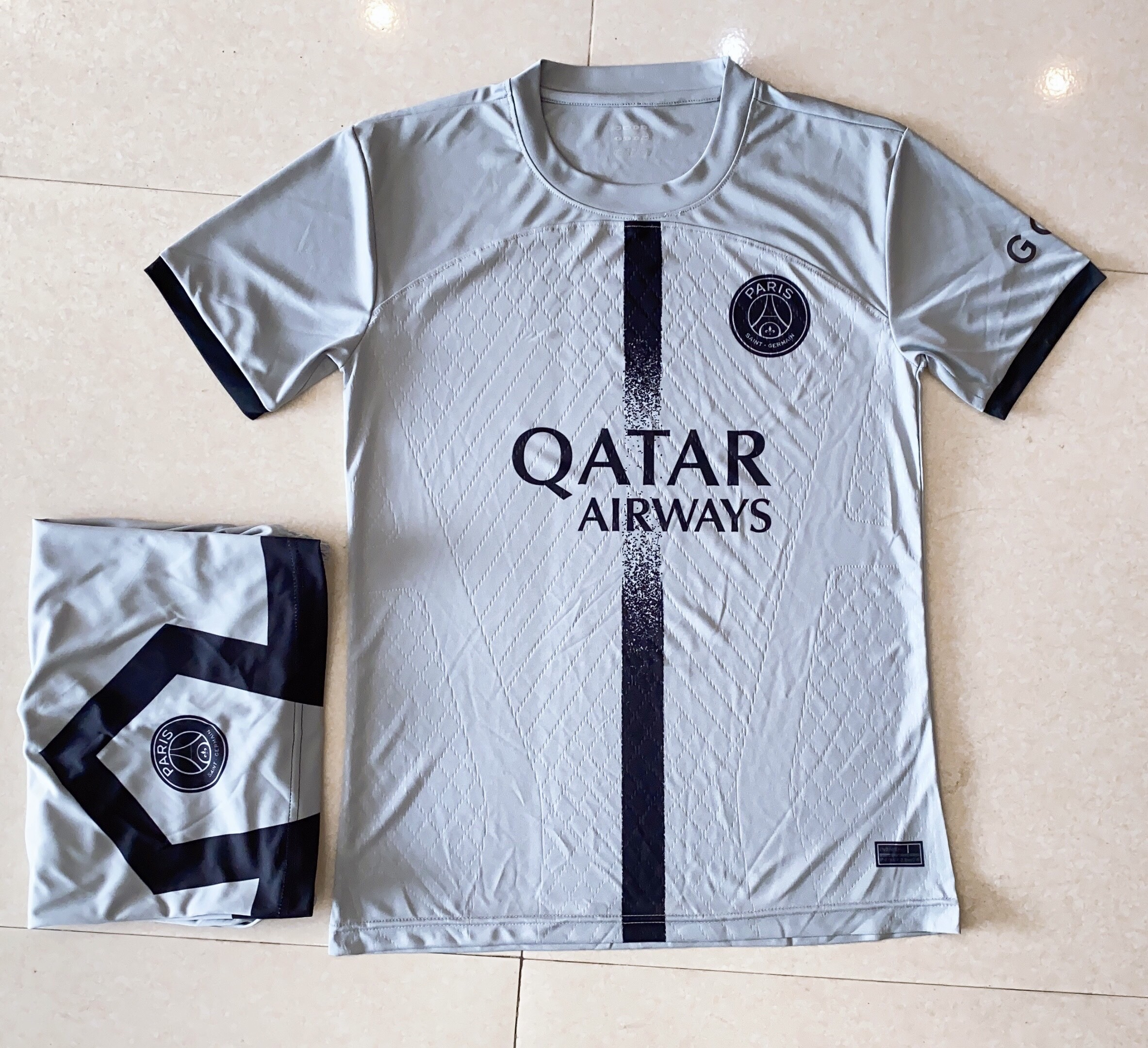 Quần Áo Bóng Đá Câu Lạc Bộ- PSG - Paris Saint-Germain- Chất Thun -Tím Hồng 2022- VẢi Thái