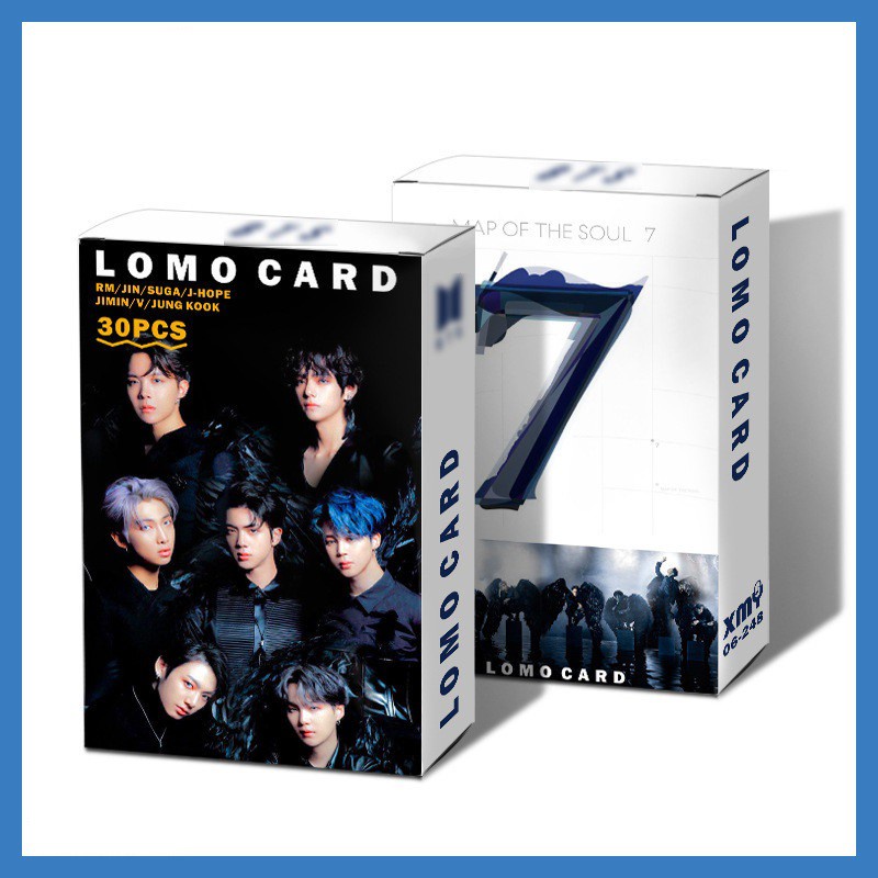 Bộ ảnh Lomo hình BTS lomo card 30 hình