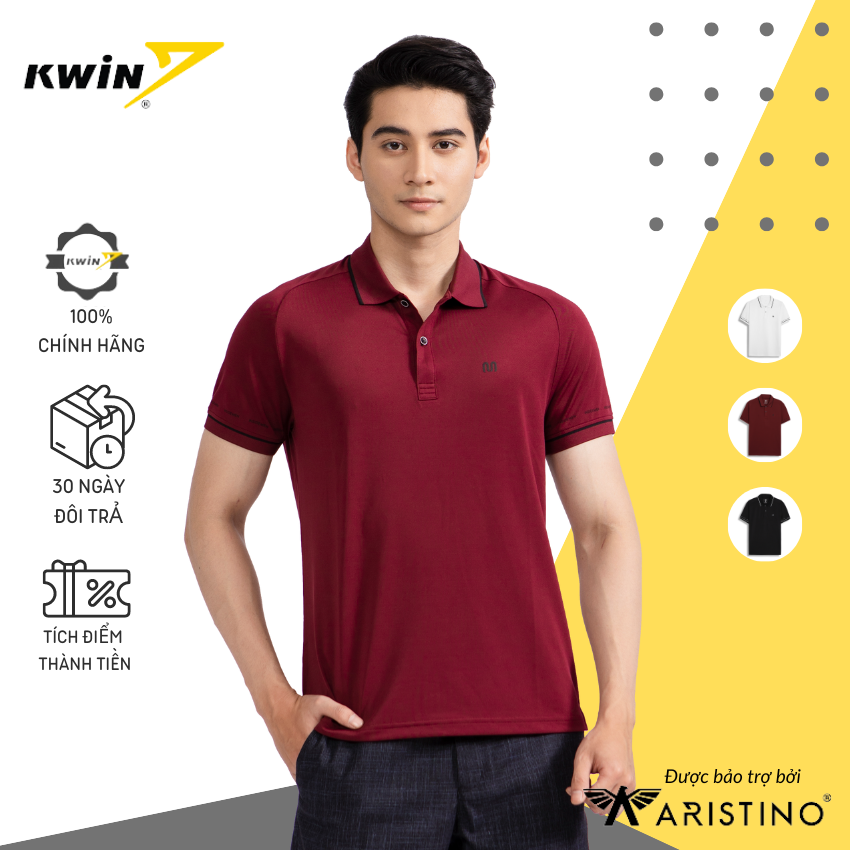 Áo Polo Nam Cao Cấp Kwin - Áo Thun Có Cổ Ngắn Tay Chất Liệu Mát Mịn Thoáng Khí - IPS012S2