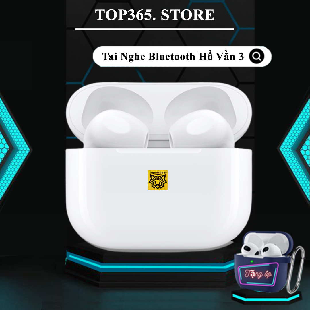 Tai nghe Không Dây Bluetooth Hổ vằn Bản Mới Bass Căng, Bluetooth 5.0 Đổi tên, Định vị, Tai nghe không dây kết nối nhanh ổn định, Pin Siêu Khủng - Bảo Hành 12 Tháng