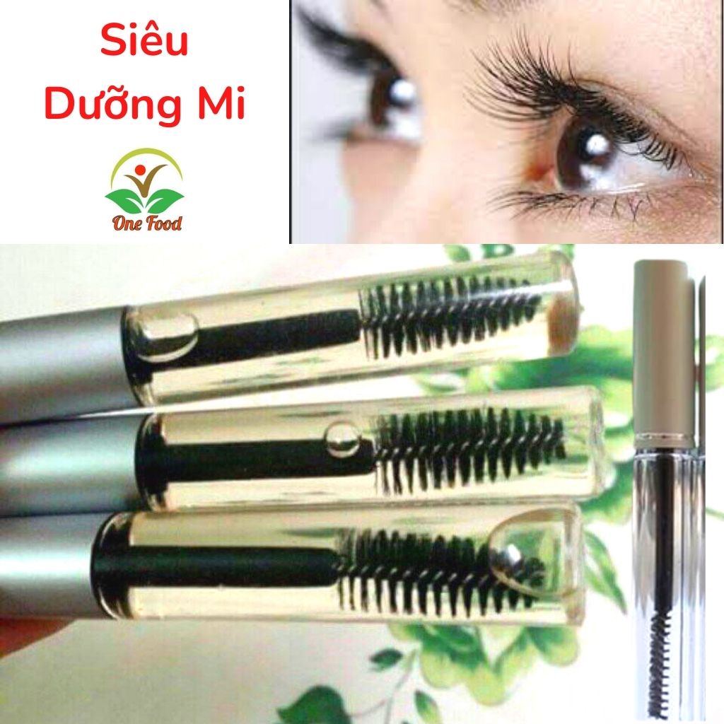 Chuốt mi dầu dừa Mascara Dầu Dừa Tự Nấu - Dưỡng mi dày dài, cong vuốt OneFood68