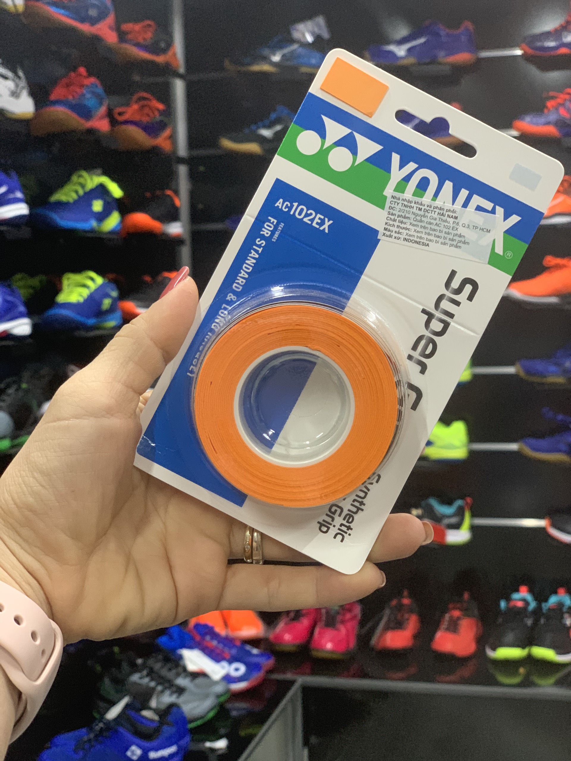 Quấn cán Yonex xịn AC 102 EX (3in1)