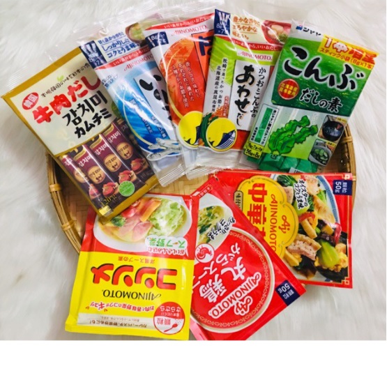Hạt nêm cho bé ăn dặm Ajinomoto Shimaya Nhật Bản