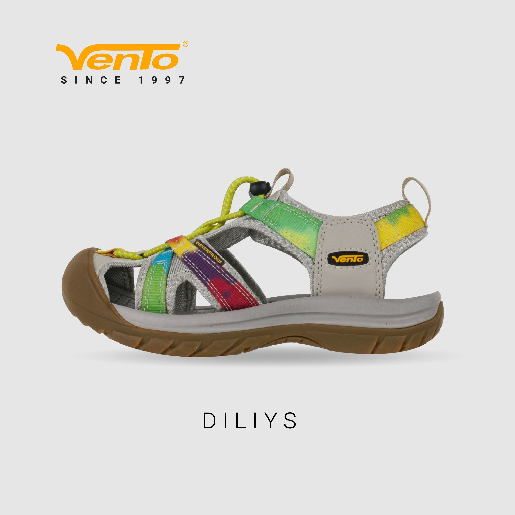 Giày sandal vento dilys sd-08016 nam/nữ quai ngang trekking dạo phố đi chơi đi học
