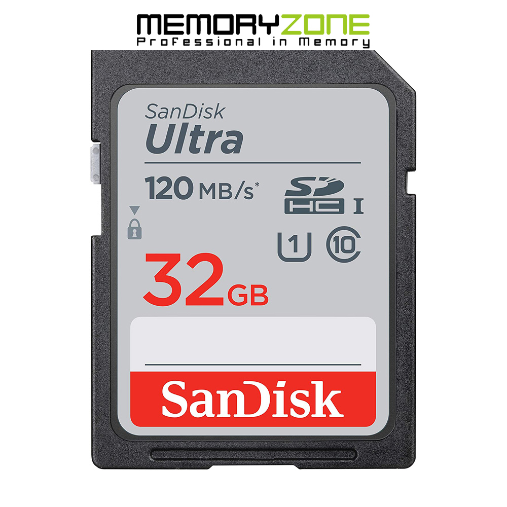 [HCM]Thẻ nhớ SDHC SanDisk Ultra 32GB 120MB/s SDSDUN4-032G-GN6IN