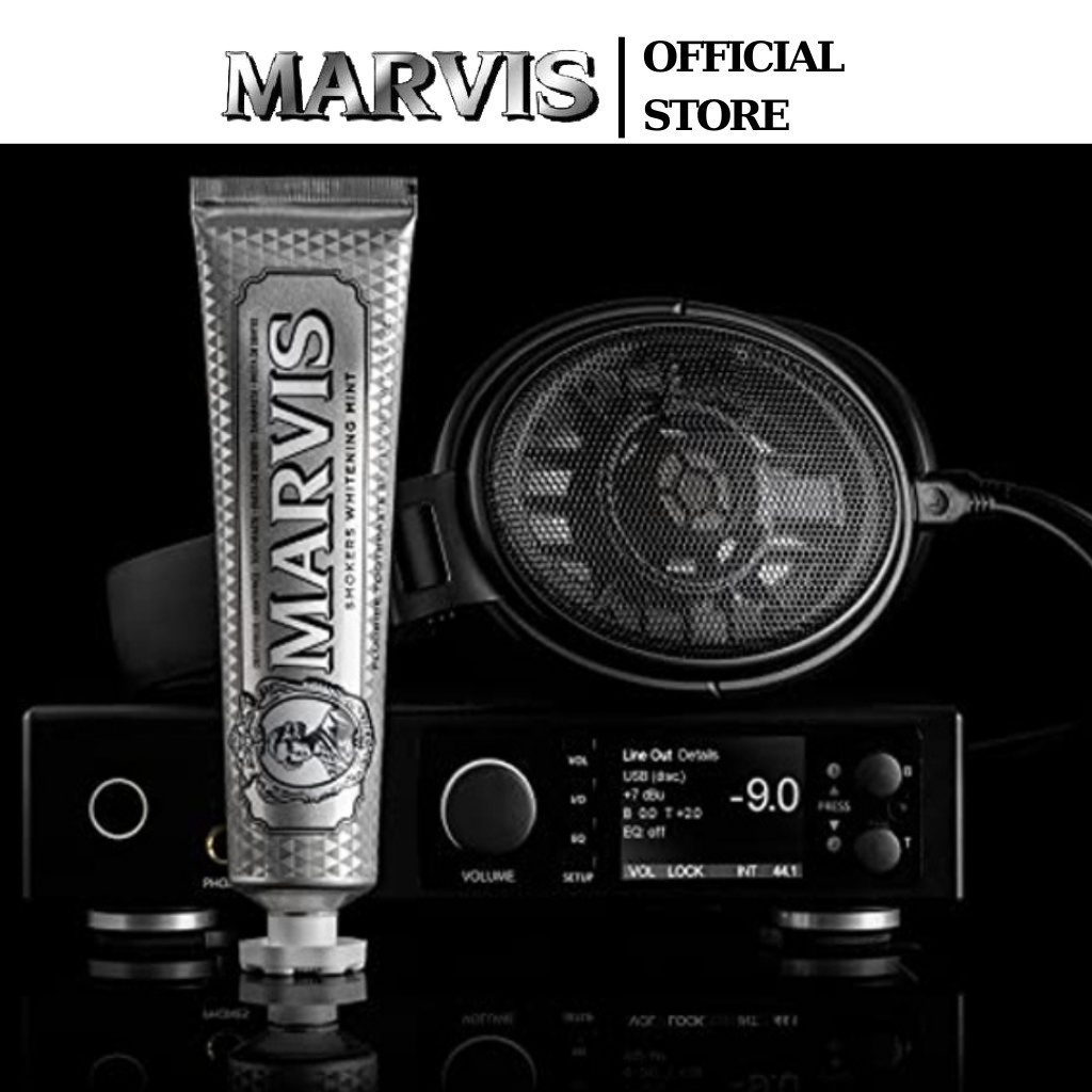 Kem đánh răng marvis smokers whitening mint 85ml - marvis chính hãng