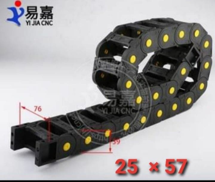 xích máng nhựa luồn dây 25 x 57 loại 1 mét