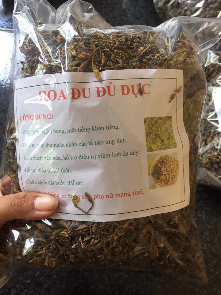 1KG Hoa đu đủ đực sấy khô