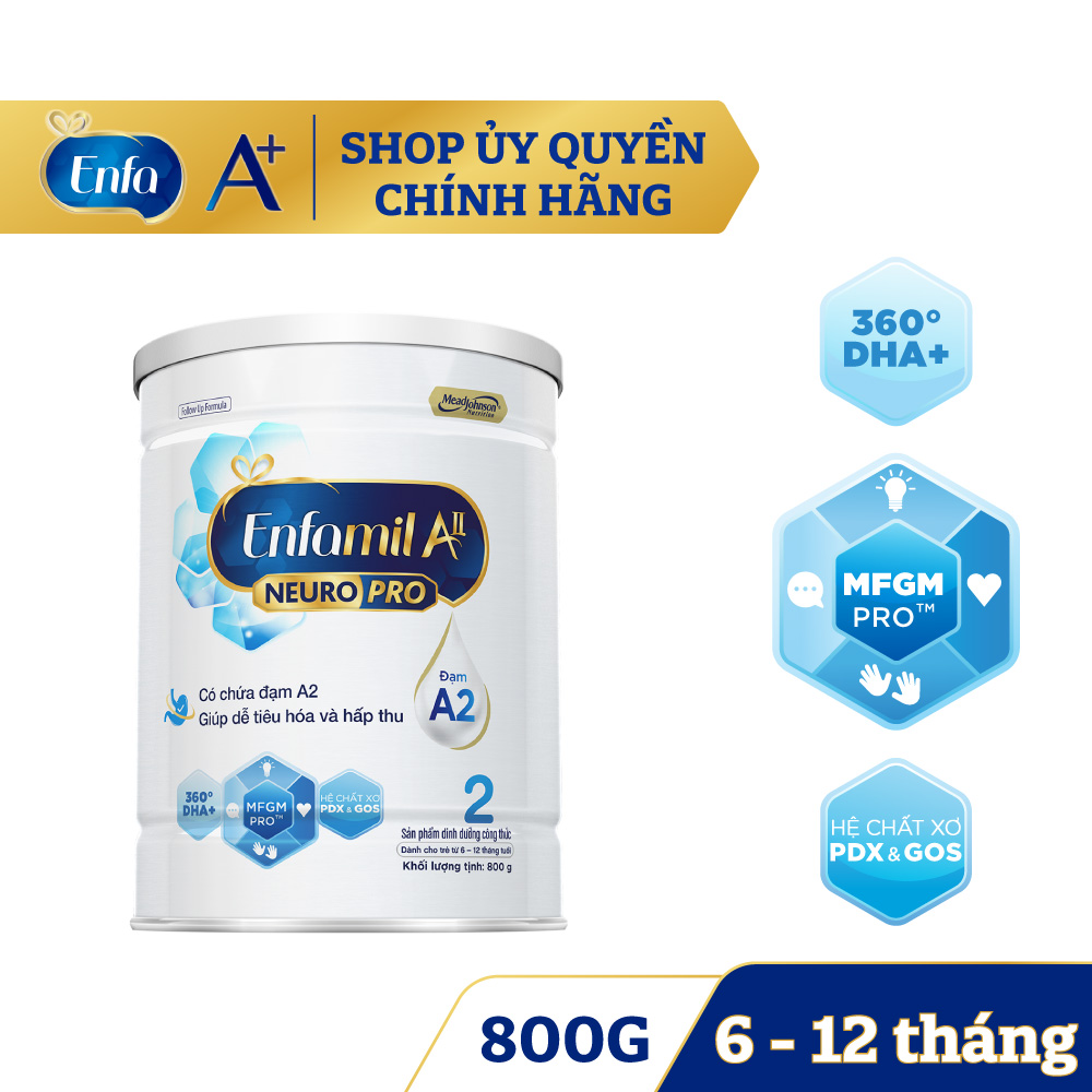 Sữa enfamil a2 neuropro số 2 800g