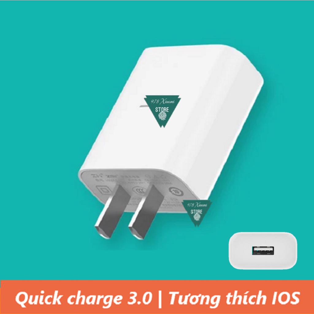 Củ sạc nhanh 18w xiaomi zmi ha612 - cốc sạc nhanh xiaomi zmi ha612 18w
