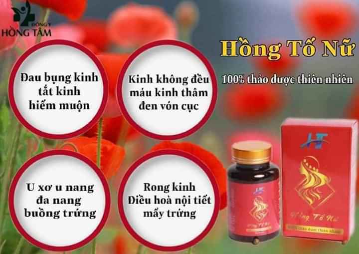 [HCM]Hồng Tố Nữ - Điều Hòa Kinh Nguyệt
