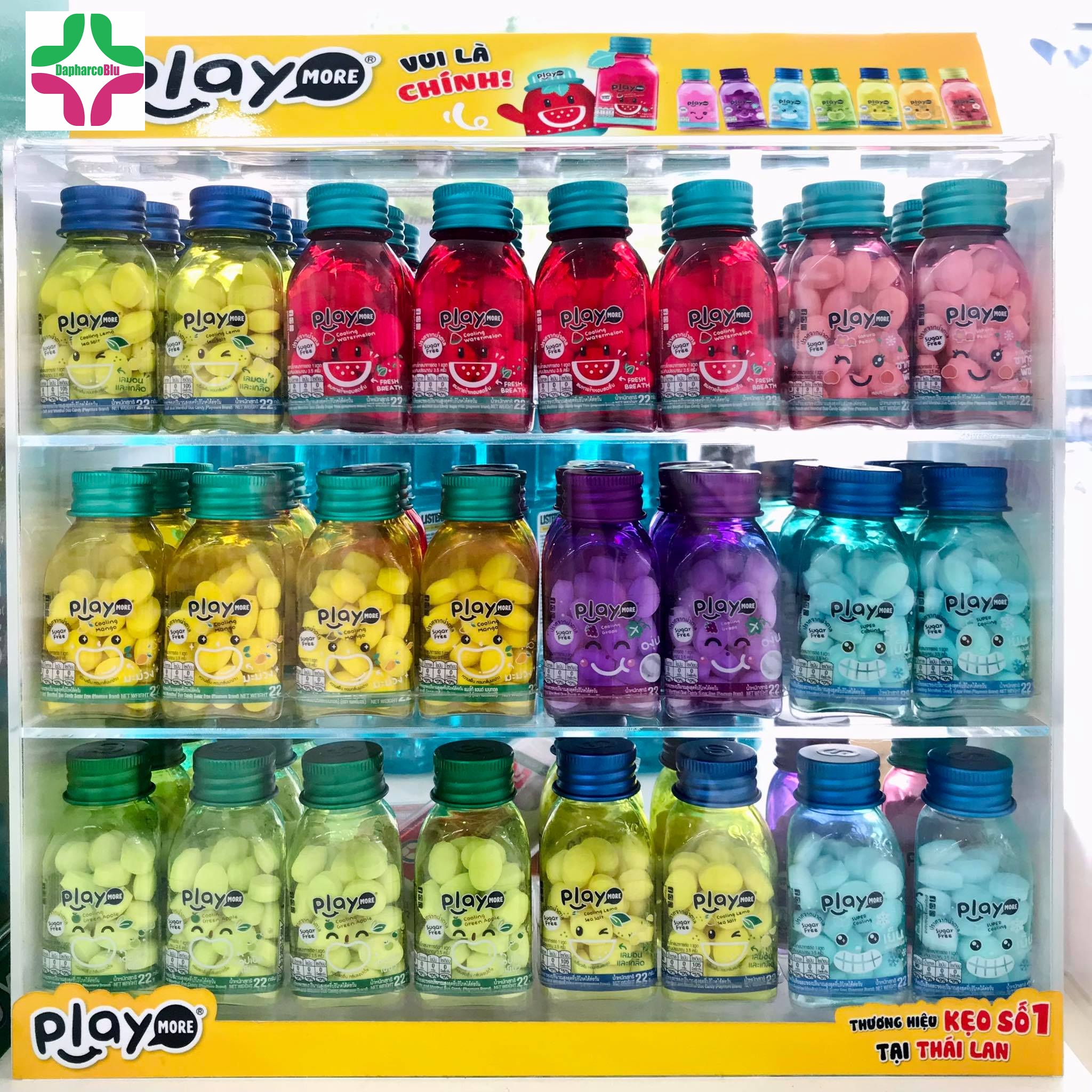 Kẹo Play More chính hãng