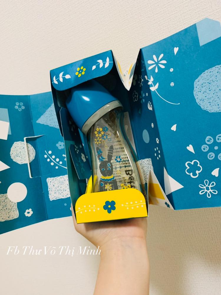 Hàng xách tay Bình sữa Bétta Nhật Bản Happiness Bottle 240ml - Phiên bản