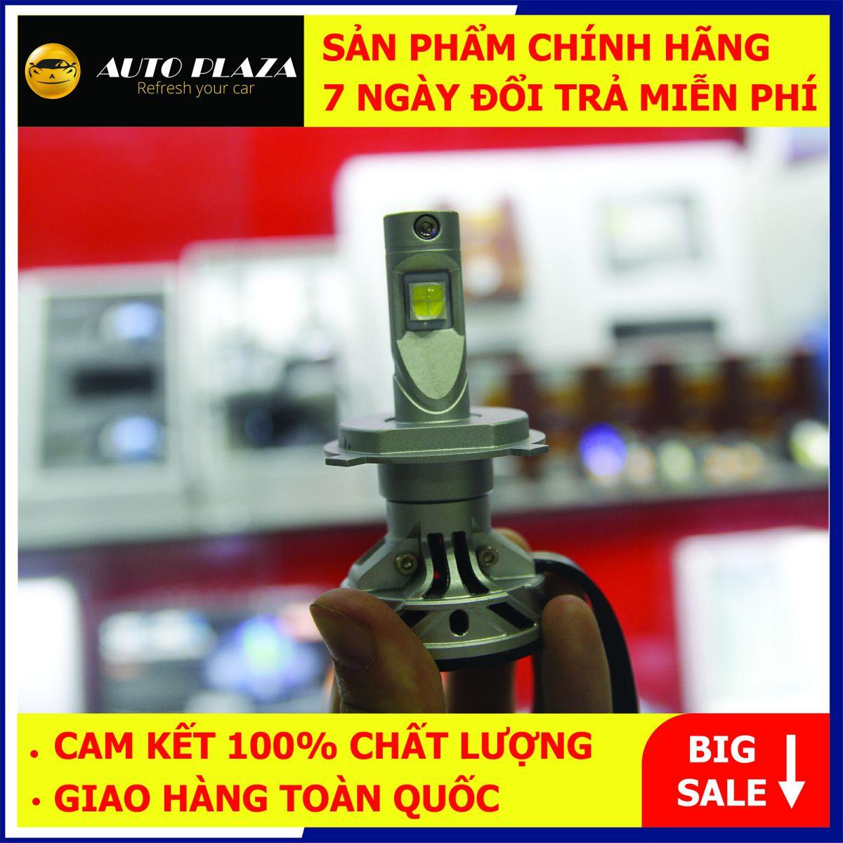 [Bảo hành 24 THÁNG] - 01 CẶP BÓNG ĐÈN LED CREE XHP70 - L8 SIÊU SÁNG_CHÂN 9005/9006_MÀU TRẮNG 6000K [Tặng kèm cặp TEC biển số]