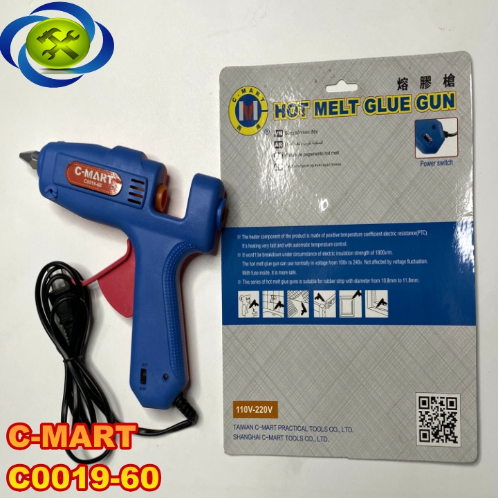 Súng bắn keo c-mart c0019-60 60w có công tắc