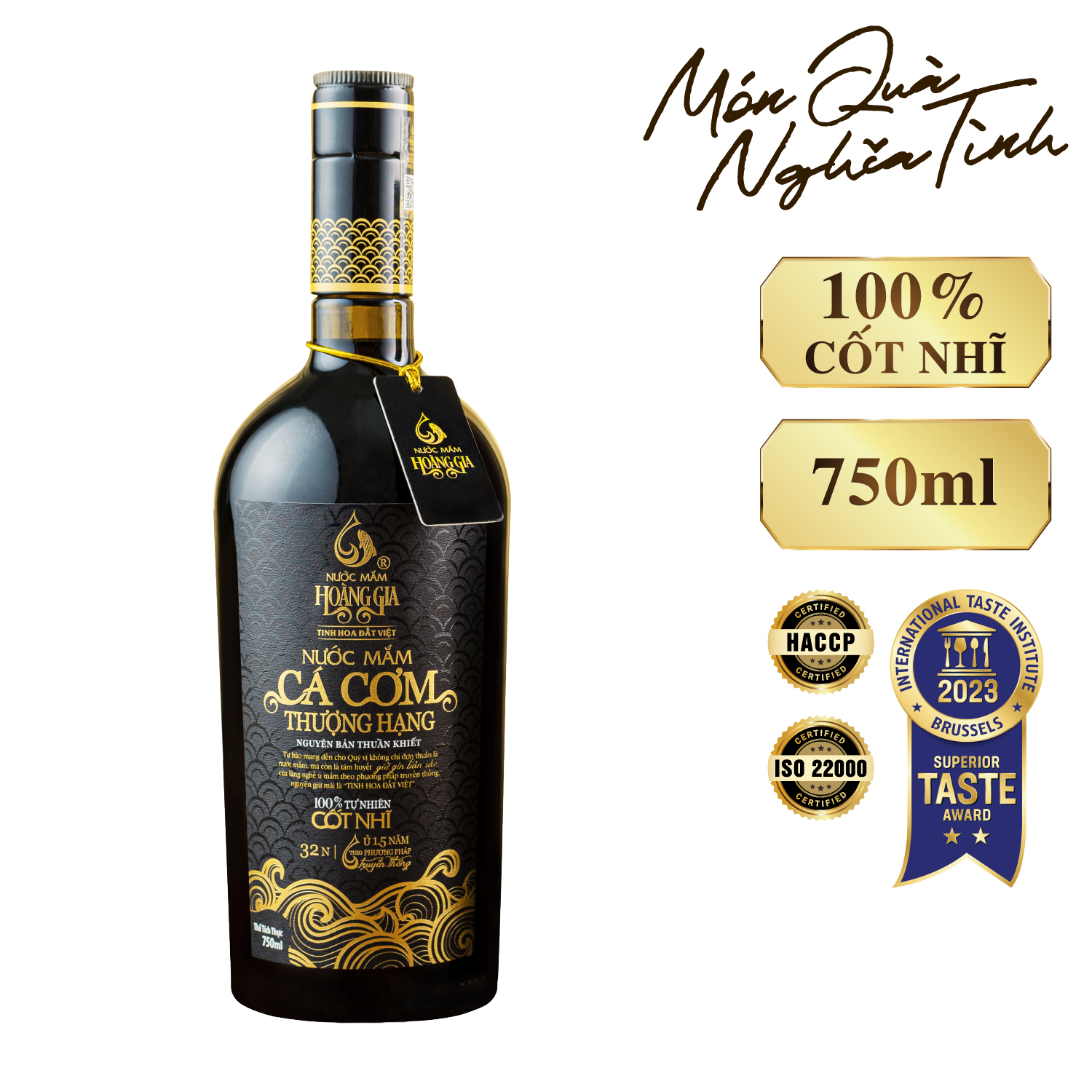 Nước mắm Hoàng Gia 750ml (Hộp Giấy)