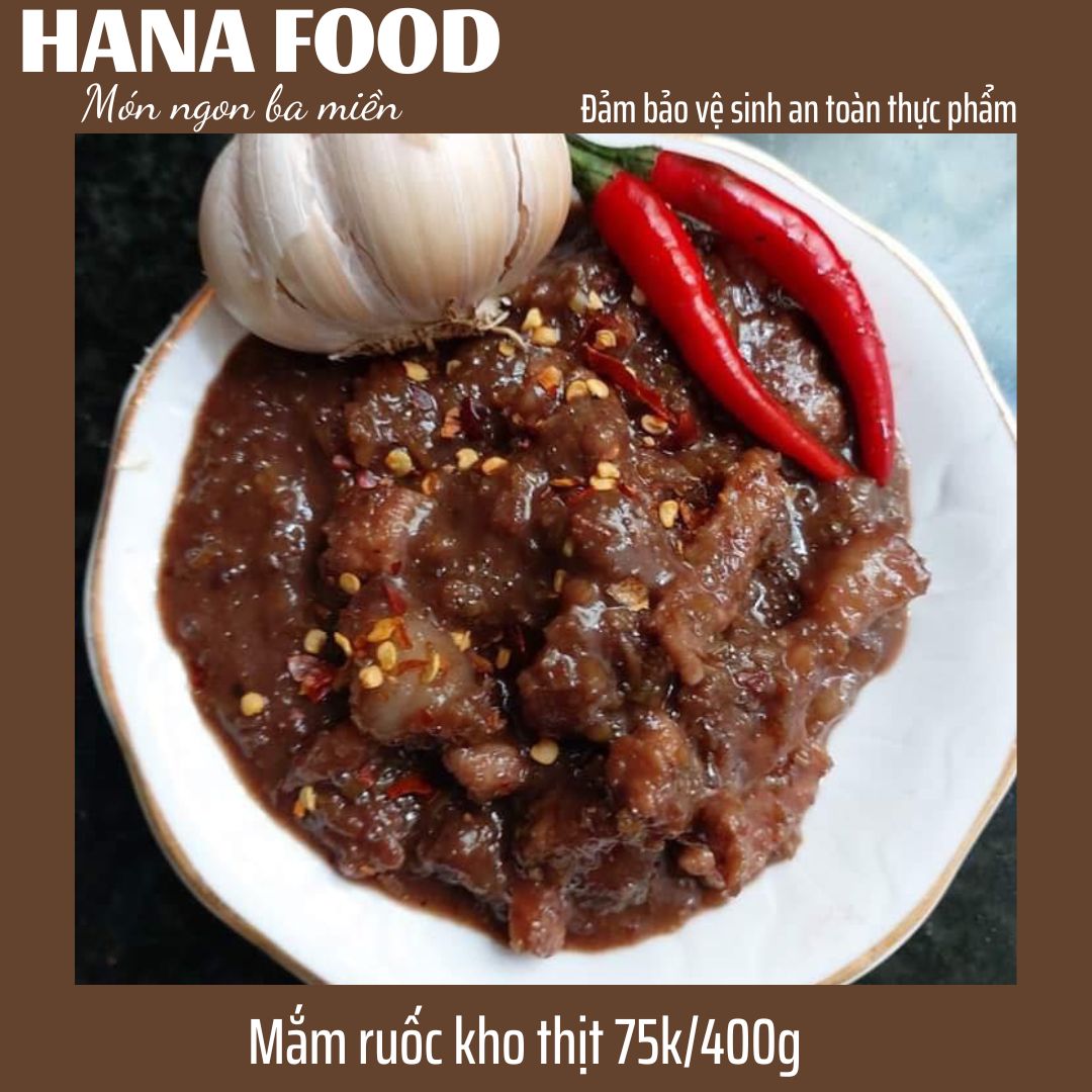 Mắm ruốc kho thịt 400gr