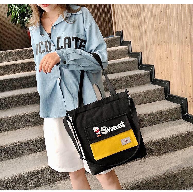 Túi Tote Sinh Viên Sweet Tiện Lợi