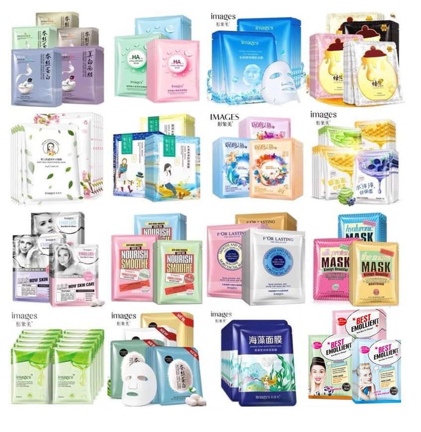 Set 10 mặt nạ nội địa Trung nhiều loại