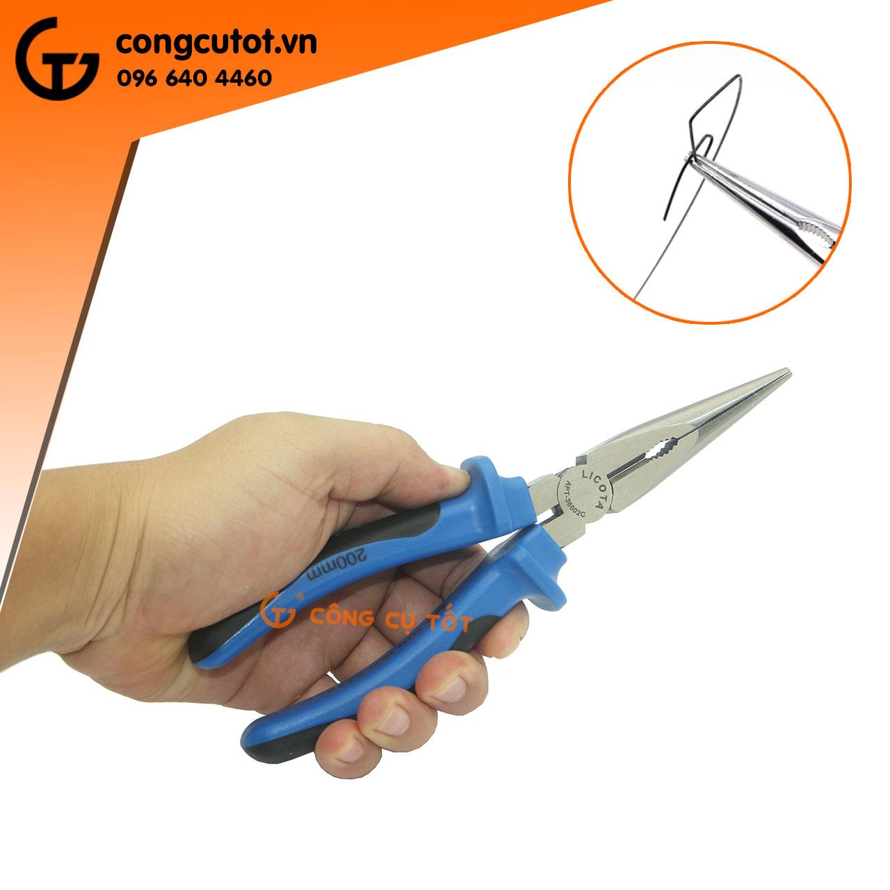 Kìm nhọn Licota 8inch APT-36002CSL