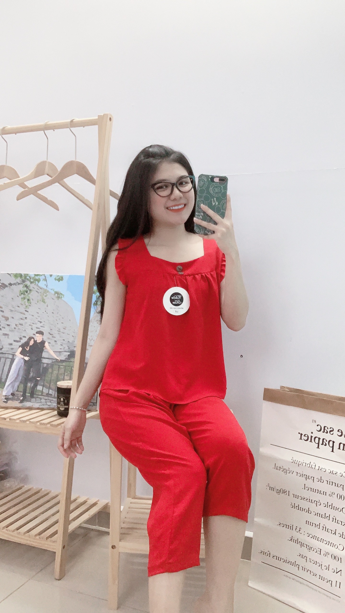 Đồ bộ 9 tấc cổ vuông mẫu mới 2021 kuphong shop