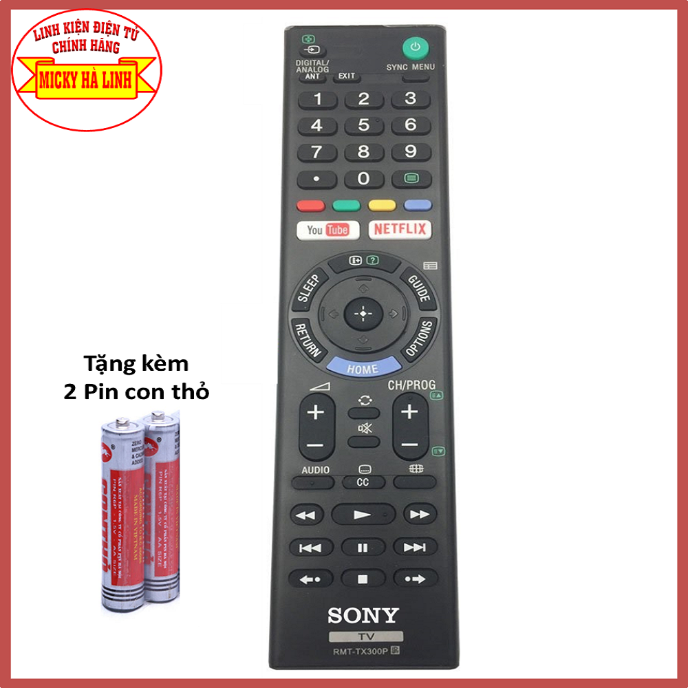 Điều khiển tivi sony internet remote tivi sony dùng được cho tất cả tivi sony internet