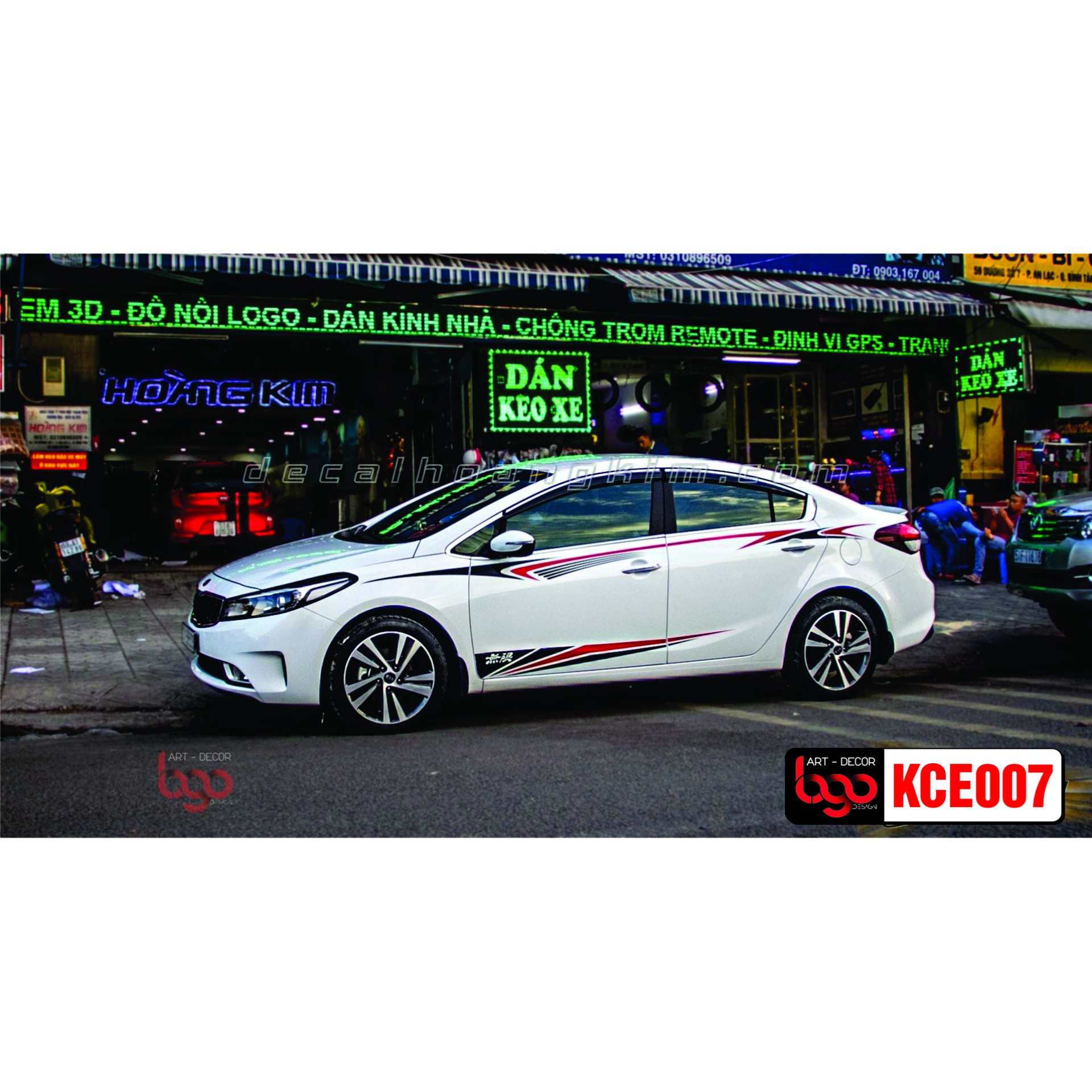 Tem Xe Kia Cerato - KCE007