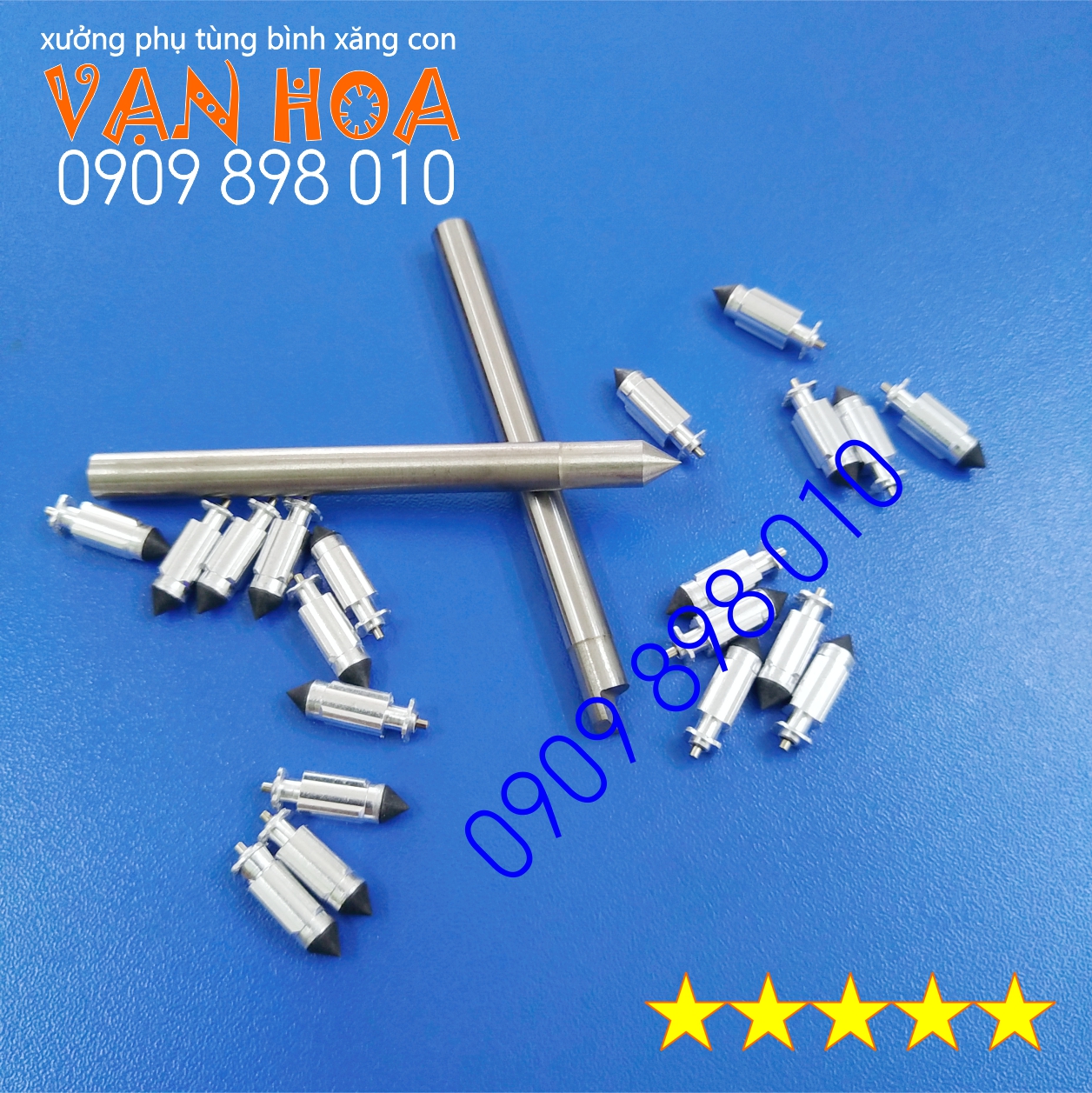 Bộ 2 cây lả và 10 pontu Dream/ Wave/ WaveS 110 XƯỞNG SẢN XUẤT PHỤ TÙNG BÌNH XĂNG CON VẠN HOA, SẢN XUẤT TẠI VIỆT NAM