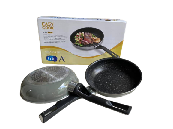 Chảo chống dính 20cm easy cook dùng được cho bếp từ