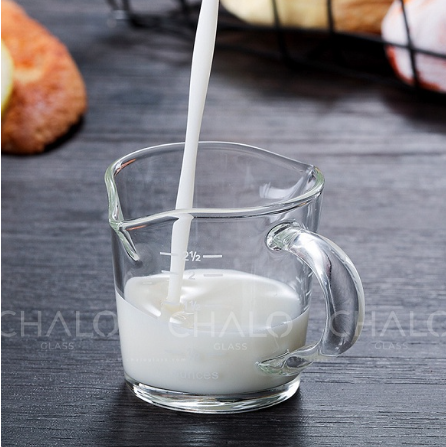 CA RÓT THUỶ TINH 2 ĐẦU, CA RÓT CAFE 120ML, CA RÓT SỮA, CA RÓT MẬT ONG