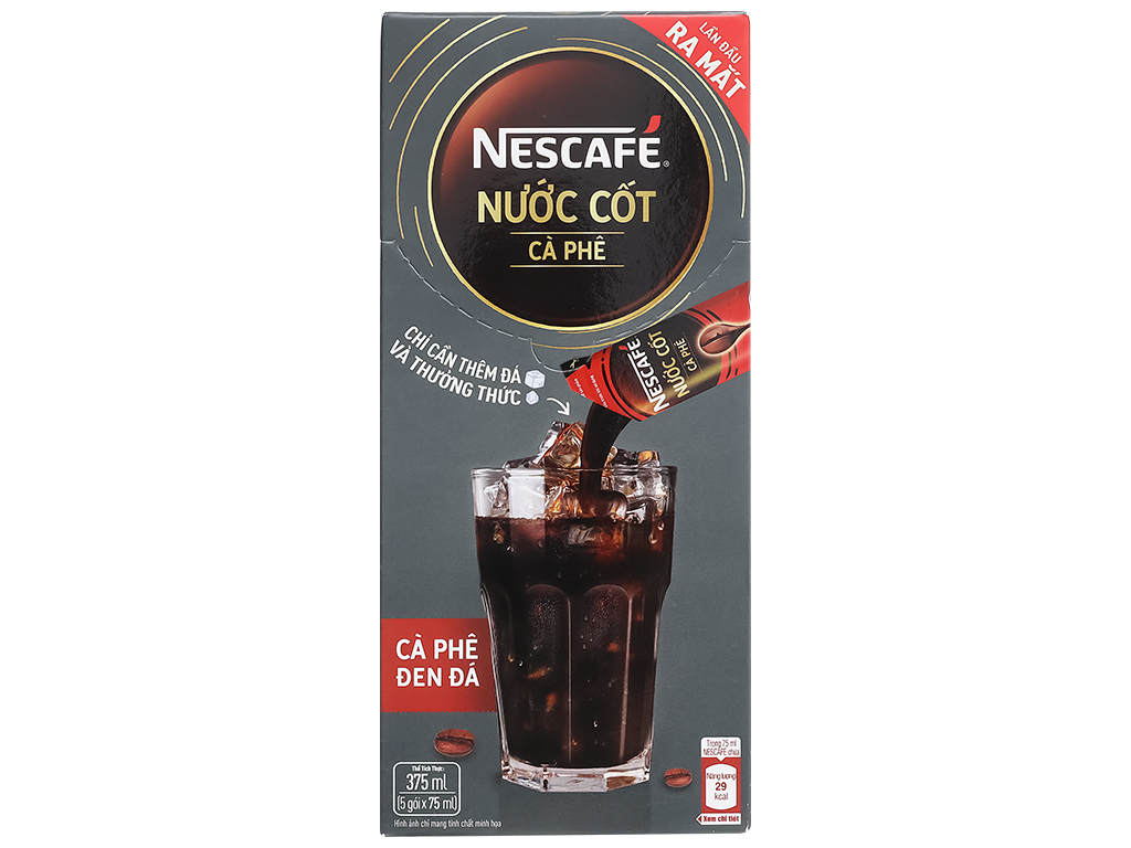 Nescafe nước cốt đen đá t2/2025